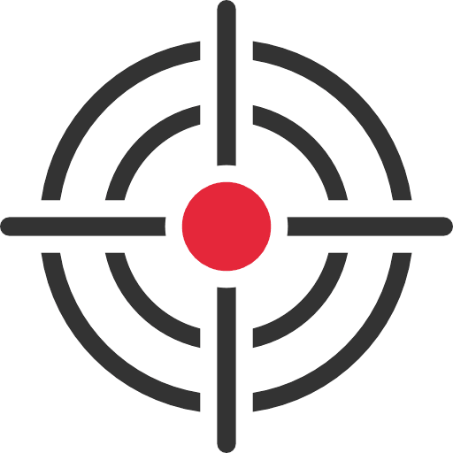 Shooting Target Color Icon