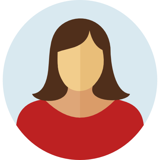 Woman User Circle PNG Image