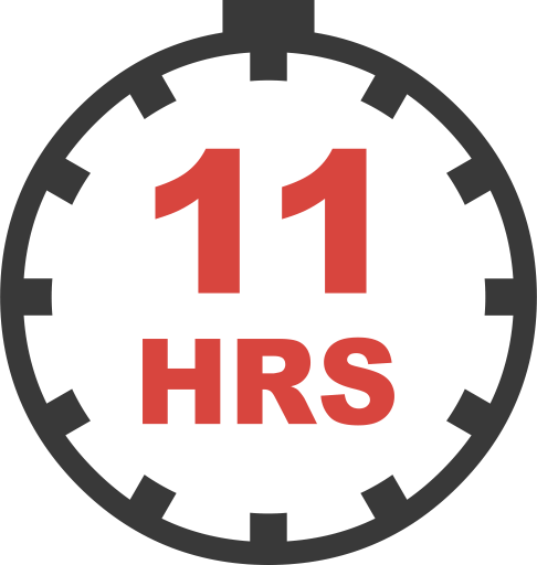 Eleven Hours PNG Image