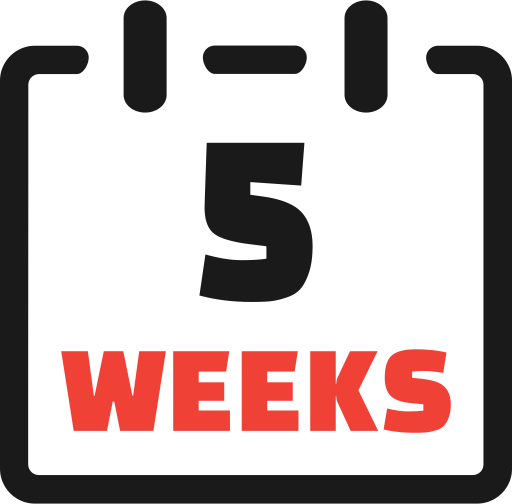 Five Weeks PNG Image
