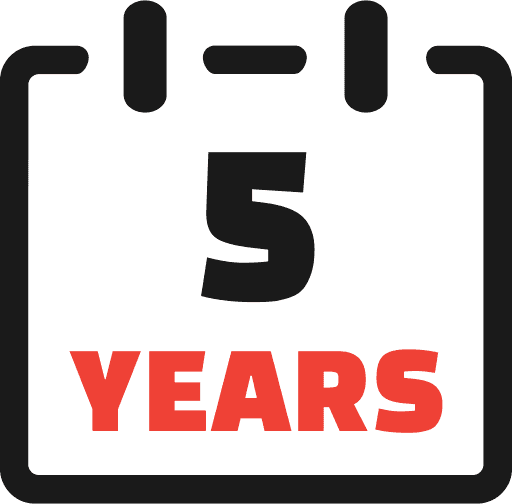 Five Years PNG Image