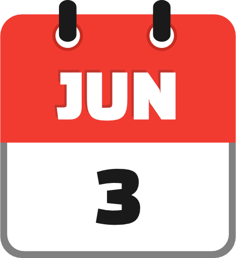 June 3 Icon