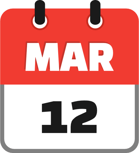 March 12 Icon