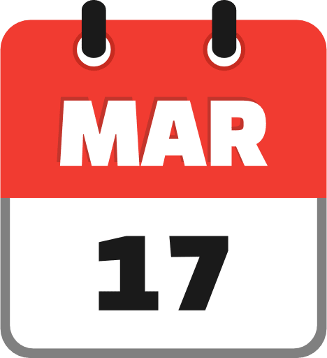 March 17 PNG Image