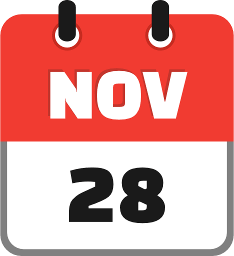 November 28 PNG Image