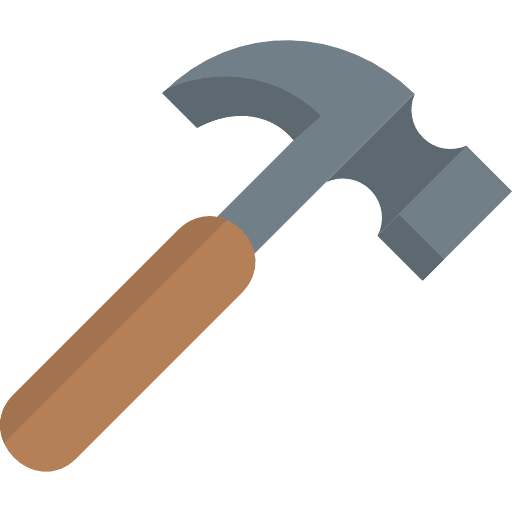 Hammer Color PNG Image