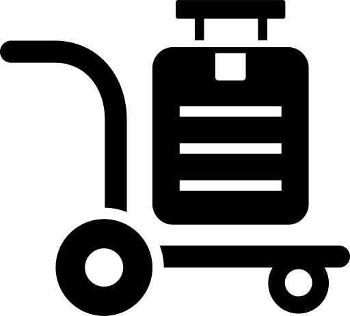 Luggage Cart PNG Image