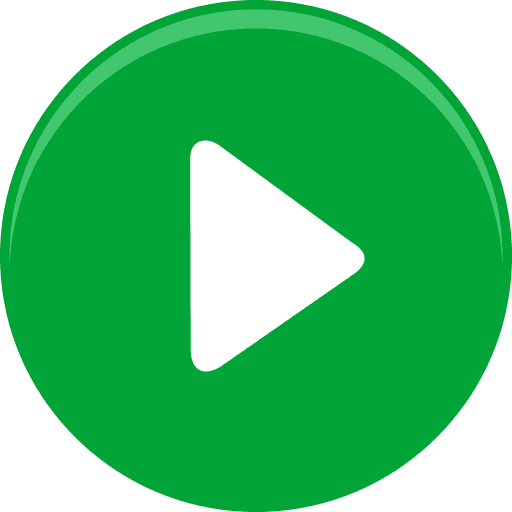 Play Button Green PNG Image