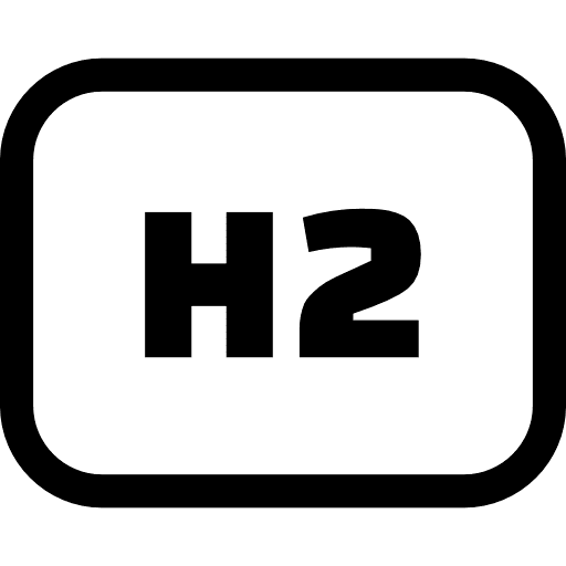 H2 Heading Rectangle PNG Image