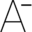 Font Size Decrease Outline icon