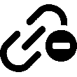 Remove Link icon