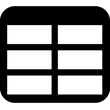 Table Line icon
