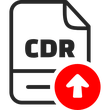 Upload Cdr icon