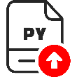 Upload Py icon