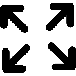 Full Screen Arrow icon
