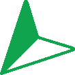Map Direction Navigation Corner Bottom Left Green