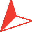 Map Direction Navigation Corner Bottom Left Red
