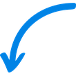 Twisted Arrow Left To Bottom Blue