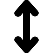 Vertical icon