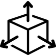 Flexibility Scalability icon