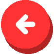 Previous Button Red icon