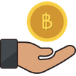 Money Receiving Thailand Baht Color icon