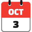 October 3 icon