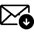 Mail Download icon