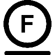 Laundry Petroleum Only Delicate icon