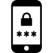 Mobile Lock Password icon