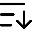 Descending icon