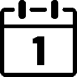 Date 1 icon