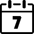 Date 7 icon