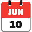 June 10 icon