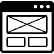 Wireframe icon
