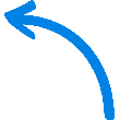 Twisted Arrow Left Blue