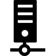 Dedicated Hosting Server icon
