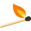 Match Stick Burning
