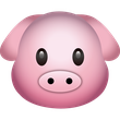 Pig Emoji Icon File HD icon