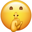 Shh Emoji Icon Free Photo