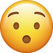 Surprised Emoji PNG Free Icon