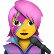 Girl Singer Emoji Icon Free Photo