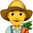 Farmer Emoji Man Free Photo Icon