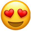 Emoticon Heart Smiley Upscale Whatsapp Emoji