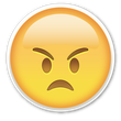 Emoticon Sadness Smiley Angry Emoji PNG File HD