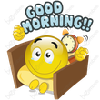 Emoticon Good Smiley Morning Emoji Free Download Image