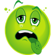 Emoticon Smiley Sick Emoji Free HD Image