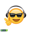 Emoticon Smiley Peace Emojis Laughter Emoji