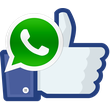 Like Icons Button Face Computer Facebook Whatsapp