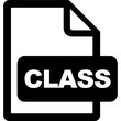 Class File icon
